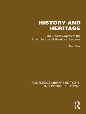 cover image of History and Heritage